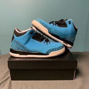 Air Jordan Retro III Powder Blue GS Size 7